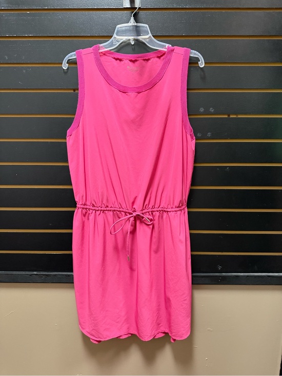 Athleta Dresses & Skirts - Athleta Santorini Cinch Waist Tank Dress Pink Size Large
